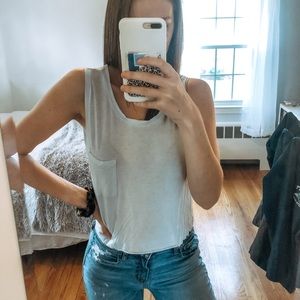 Blue Tank Top